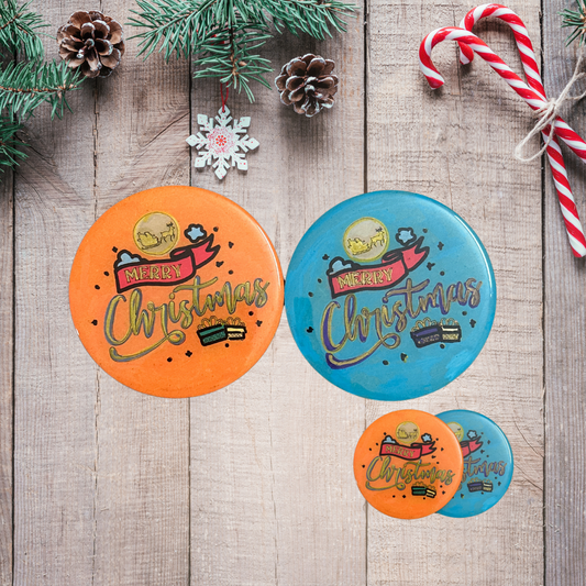 Merry Christmas Coaster Set