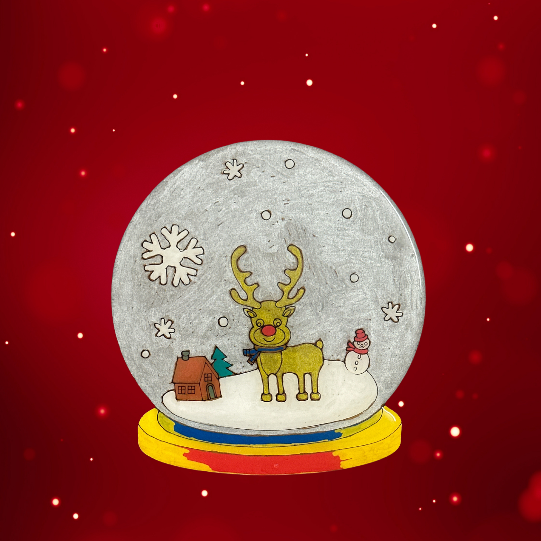 Rudolph's Winter Wonderland Globe