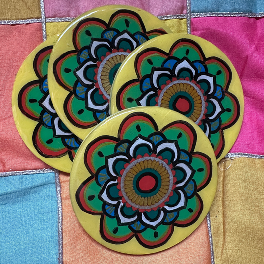 Mandala Magic Coaster Set