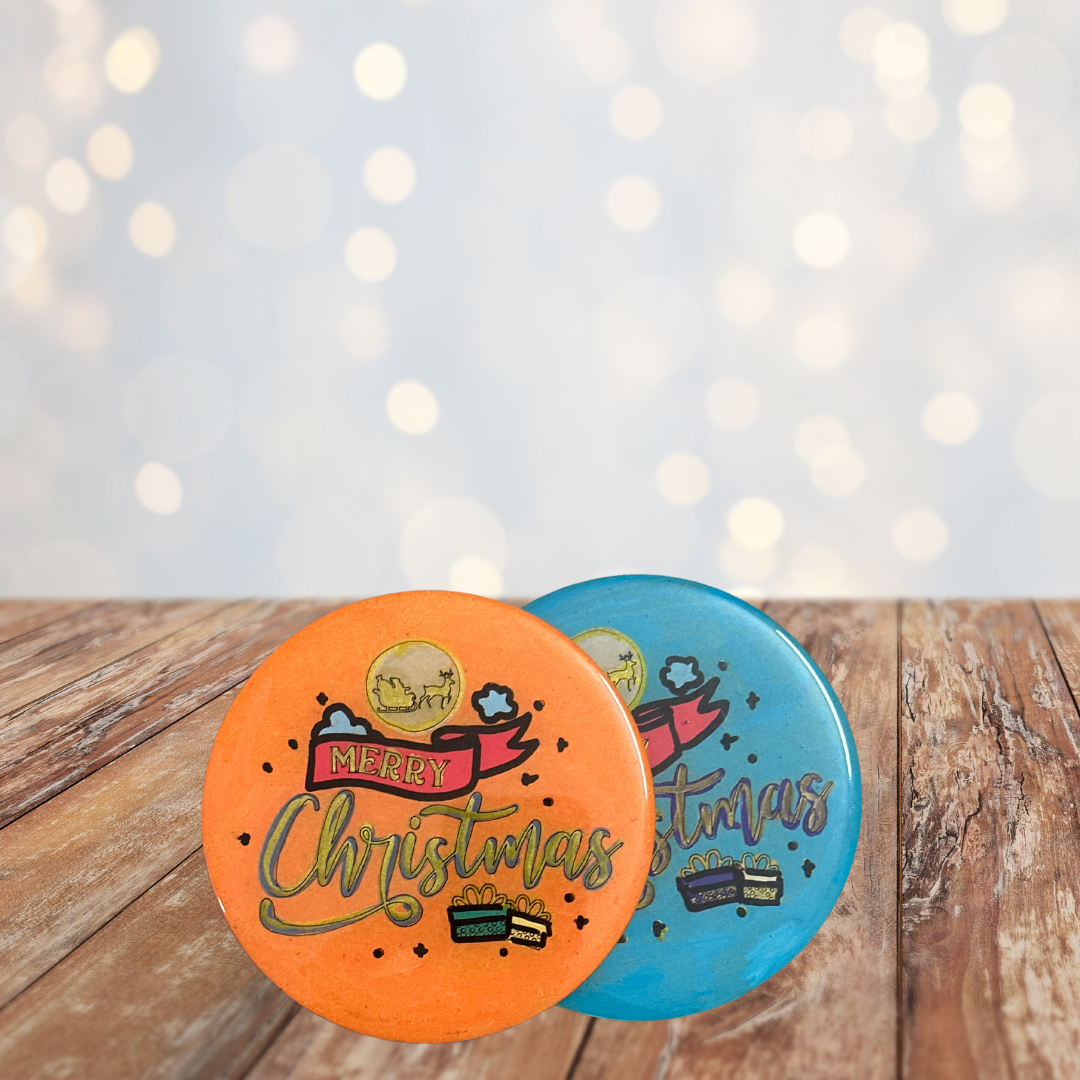 Merry Christmas Coaster Set